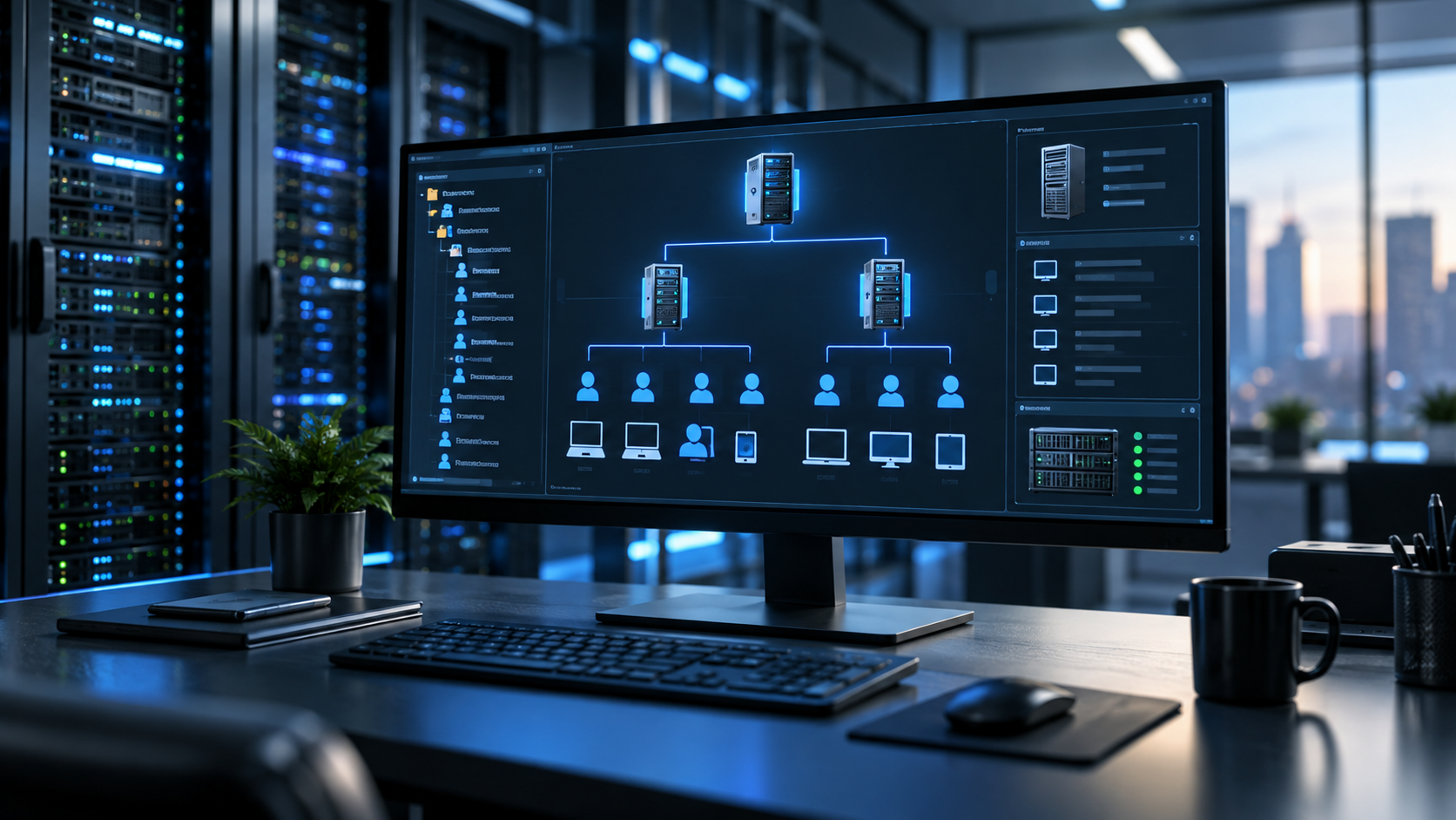 Configuraré Active Directory para tu empresa