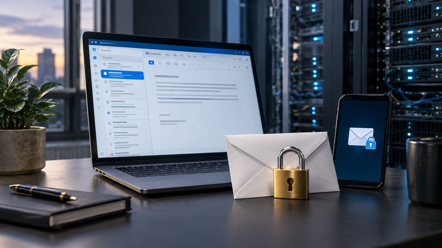 Configuraré correo empresarial privado y cifrado
