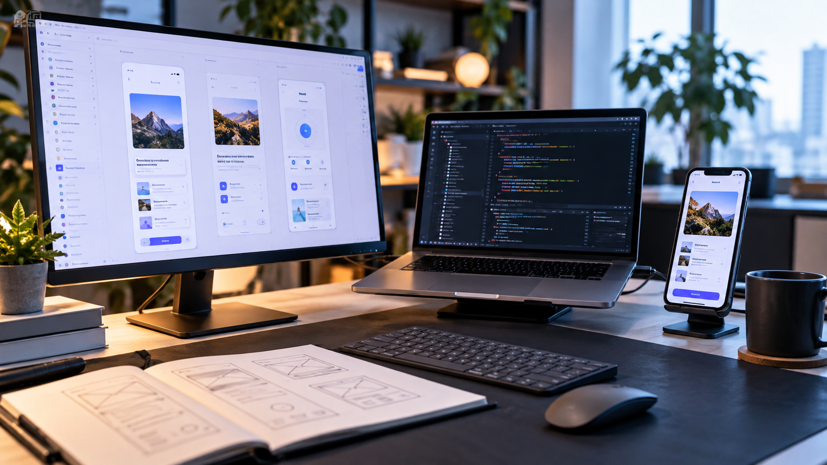 Convertiré tu diseño de Figma en una aplicación web o móvil