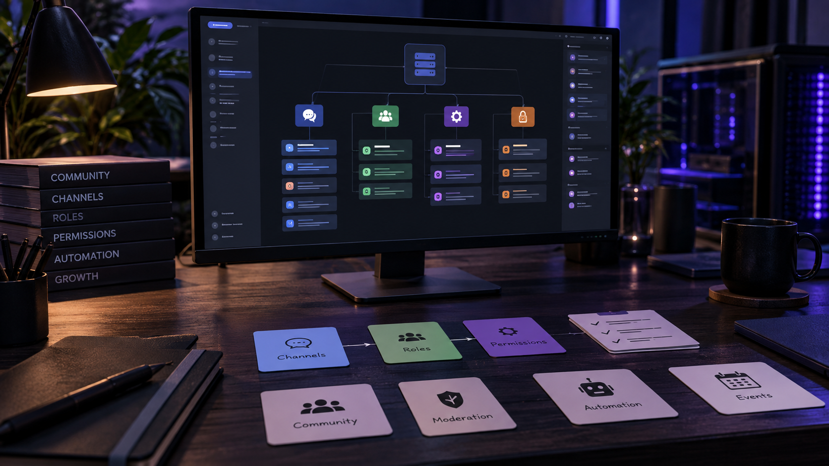 Crearé y configuraré tu servidor de Discord profesional
