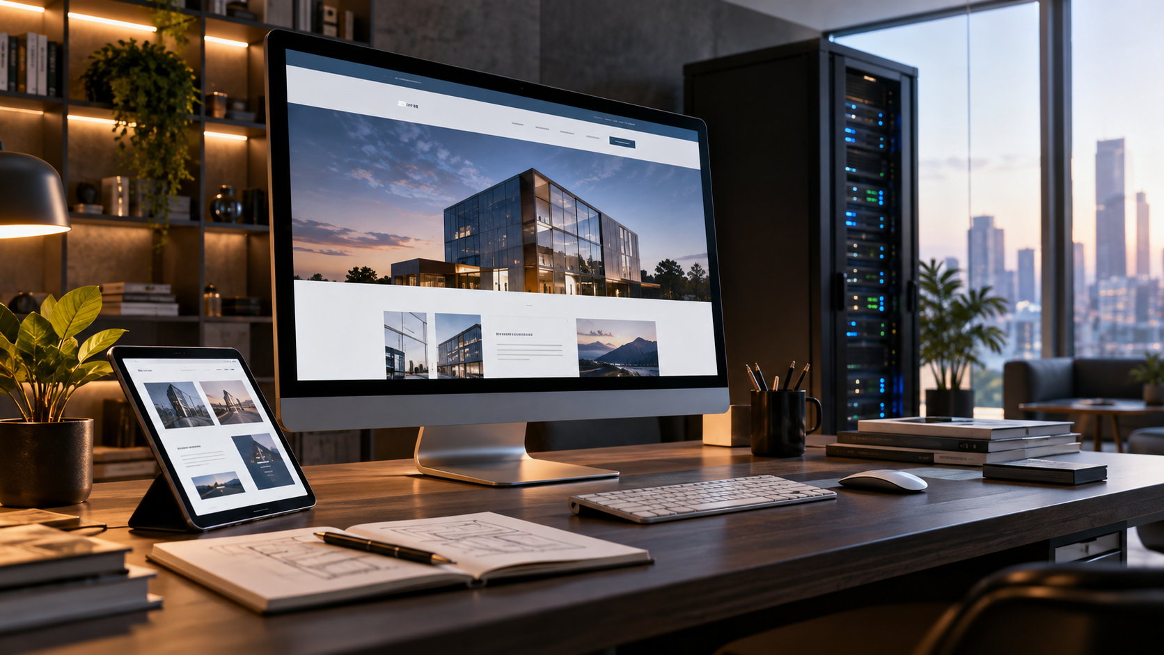 Crearé un sitio WordPress empresarial premium