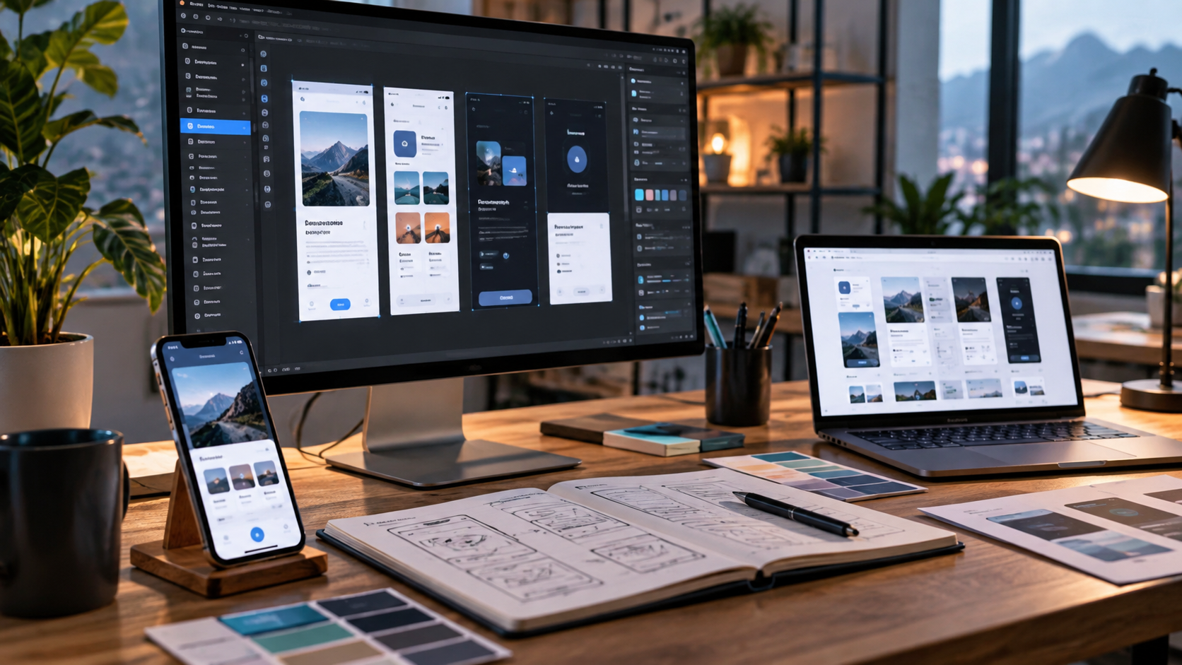 Diseñaré UI y UX en Figma para tu producto digital