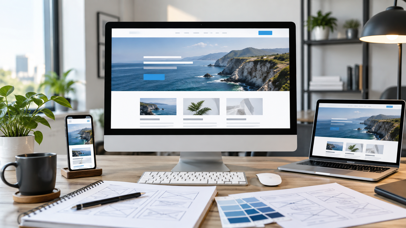 Diseñaré o rediseñaré tu sitio web WordPress