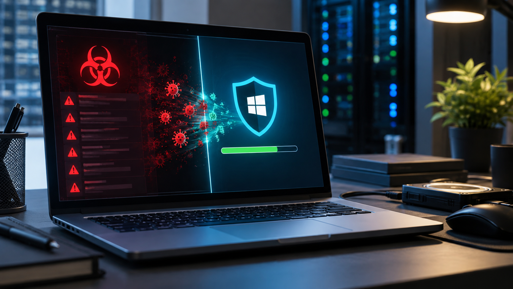 Eliminaré virus y malware de tu equipo Windows