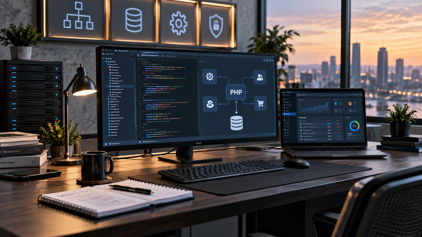 Personalizaré una plataforma PHP privada para tu operación