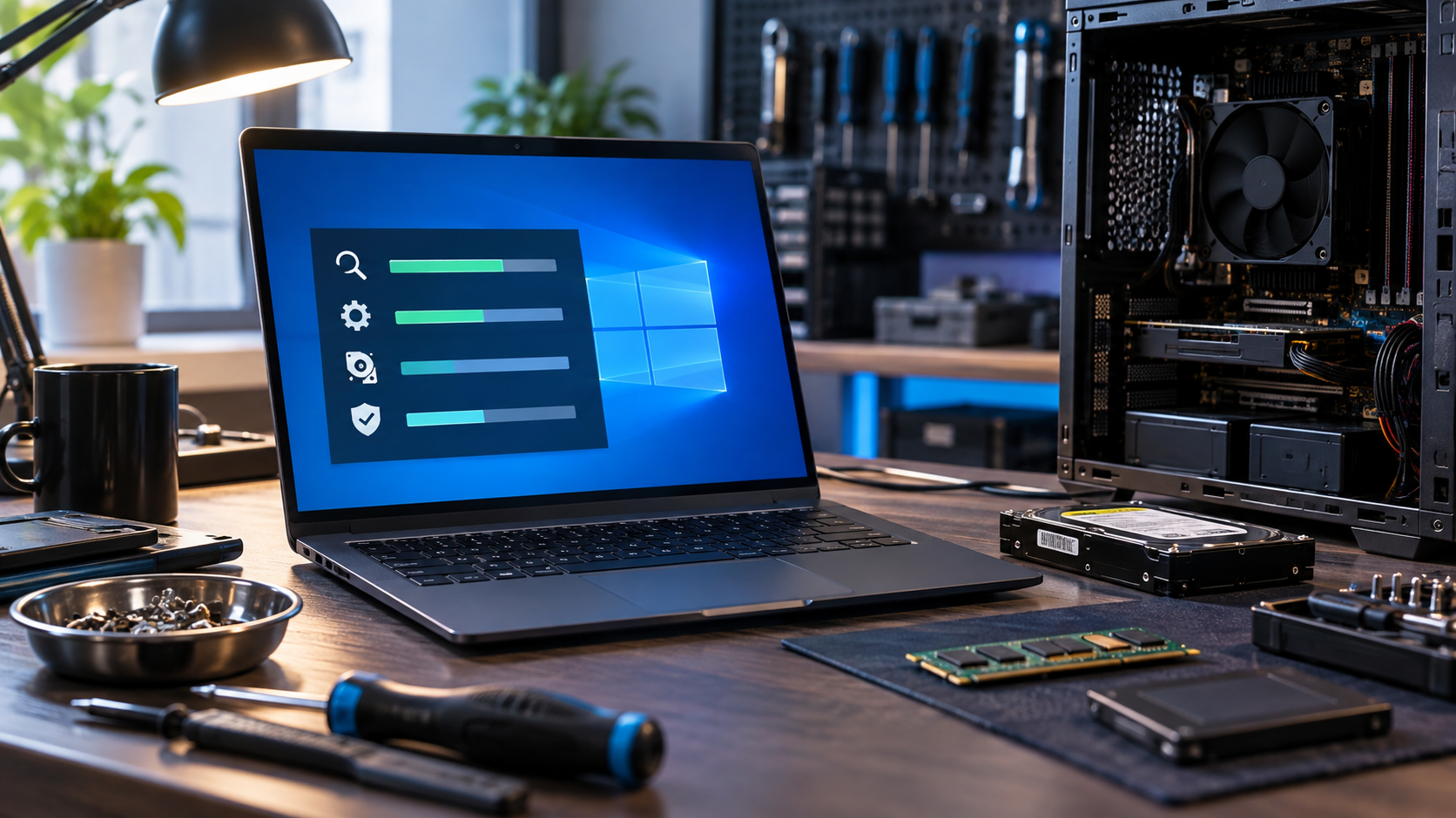 Diagnosticaré y repararé tu computadora Windows
