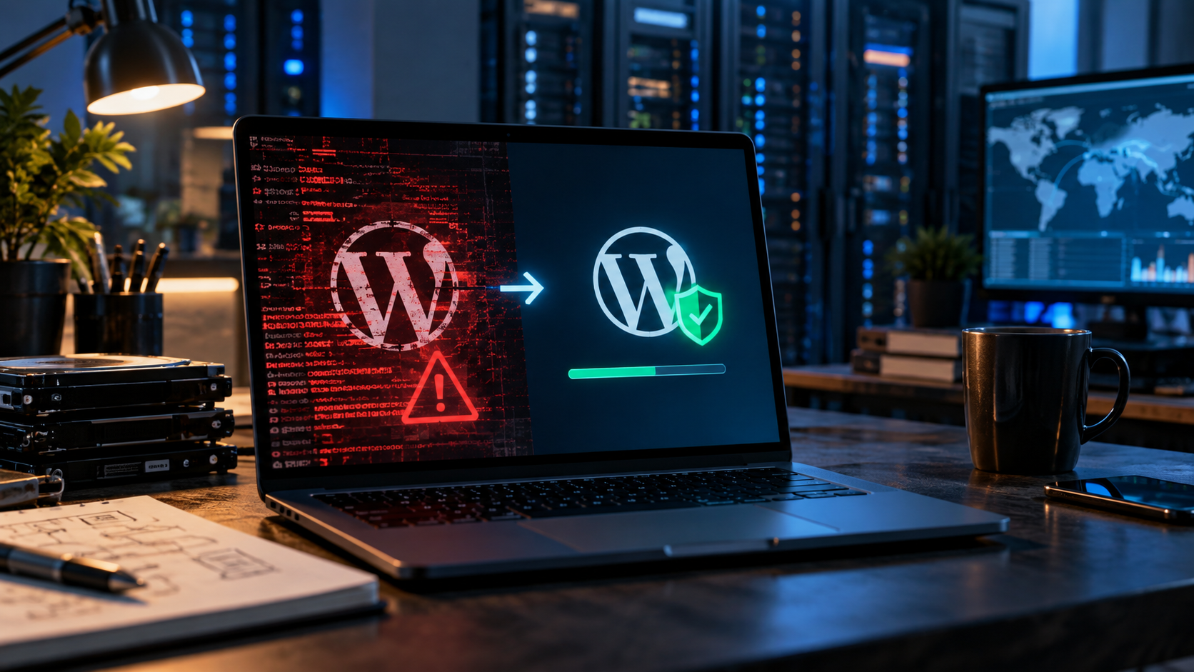 Repararé tu sitio WordPress hackeado